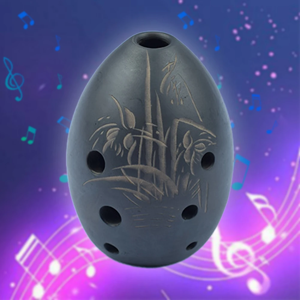 Musical Instrument Xun - Geleneksel 8 Delikli Okaryna Müzik Aleti