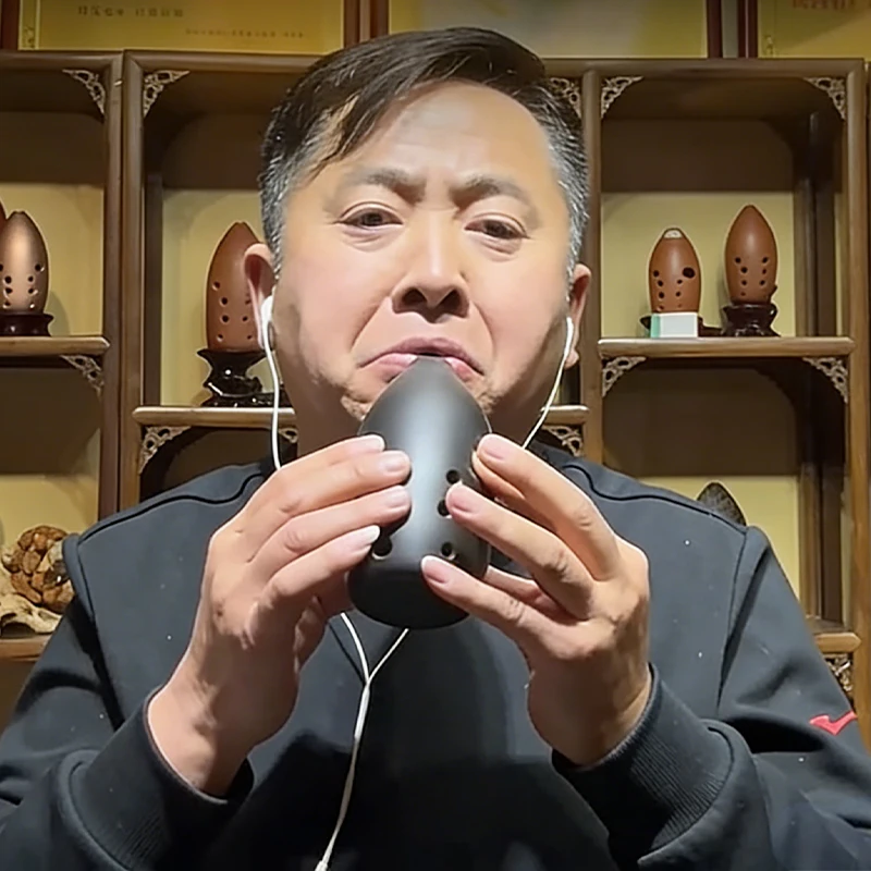 Musical Instrument Xun - Ocarina F-Tone G-Tone 8 Delikli 10