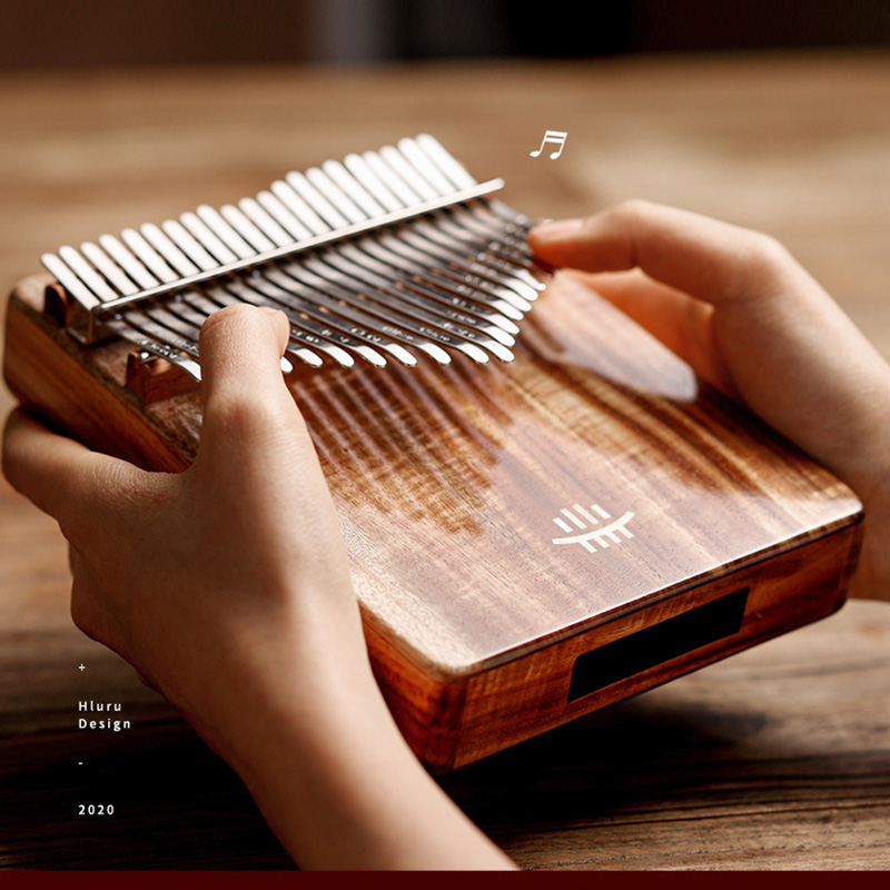 A Musical Instrument With Keys - Hluru Kalimba delik 21 tuşları ile