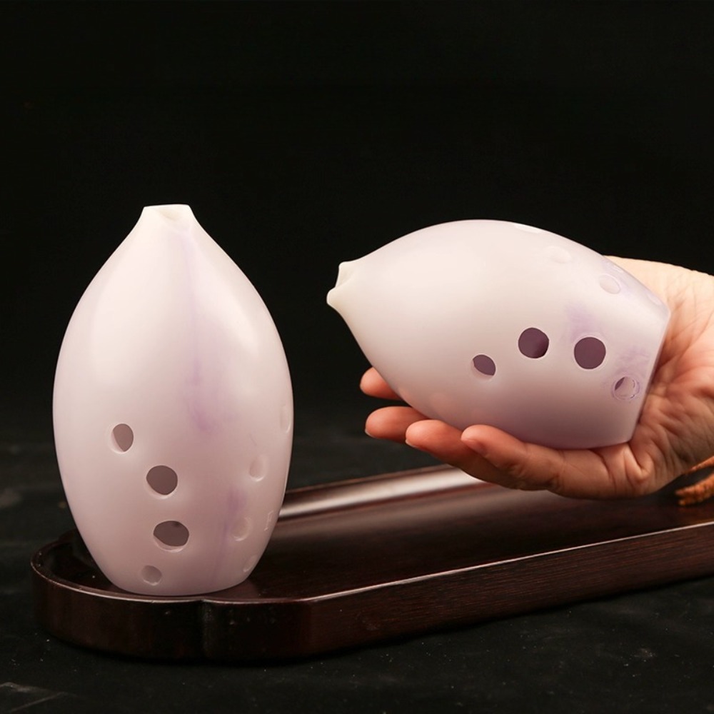 Musical Instrument Xun - 10 Delikli Armut Şeklinde Reçine Xun