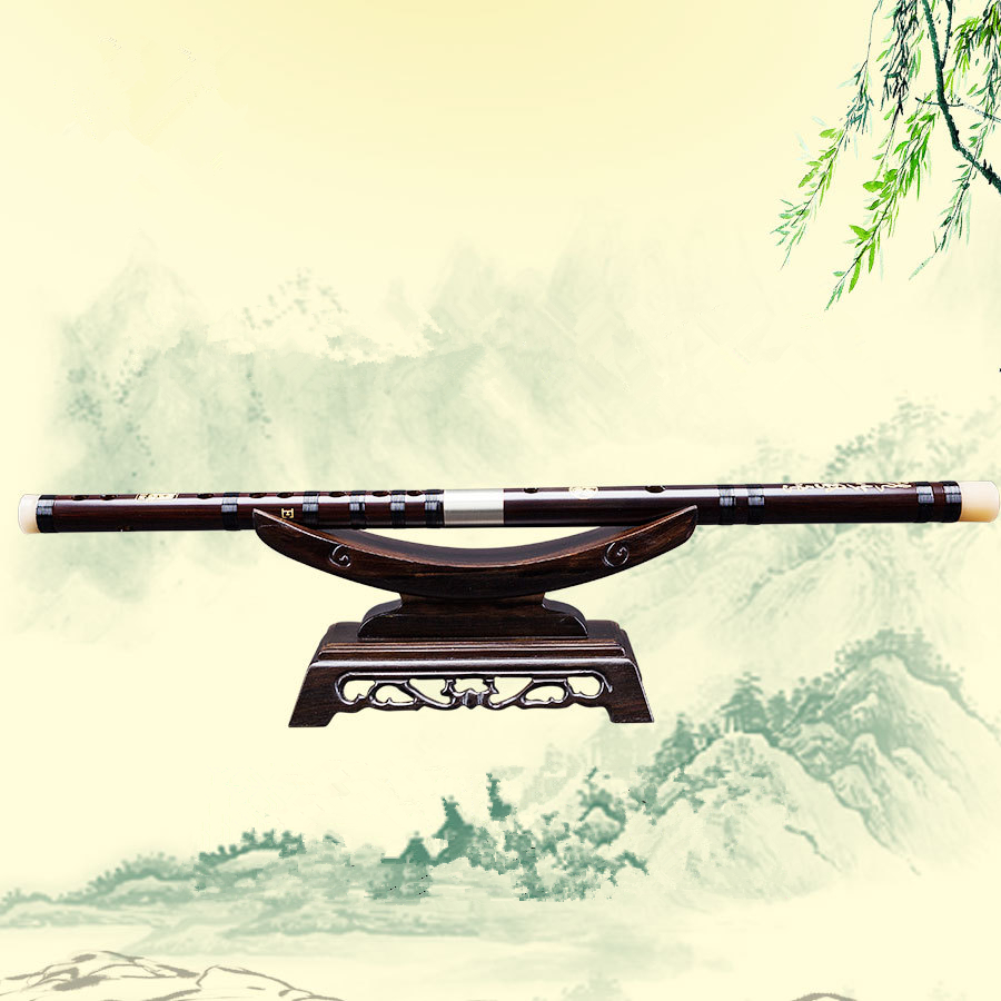 Musical Instrument Old - SevenAngel Profesyonel oyun Flüt eski maun