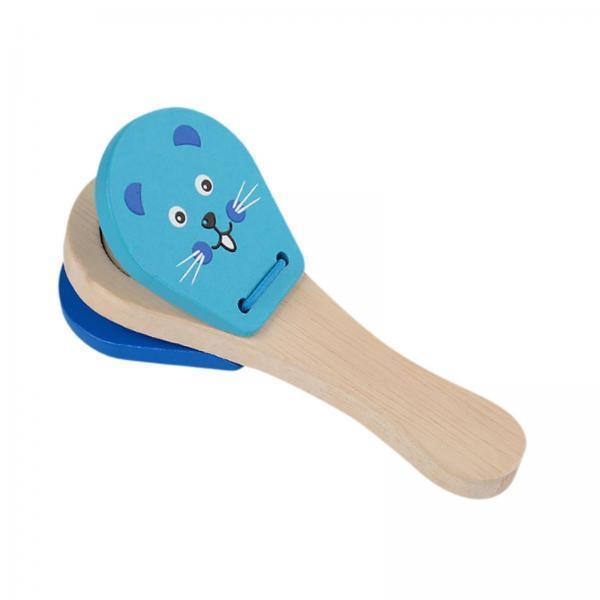 Musical Instrument Clapper - Ahşap Kastanyetler Tokmak Çocuklar için Perküsyon