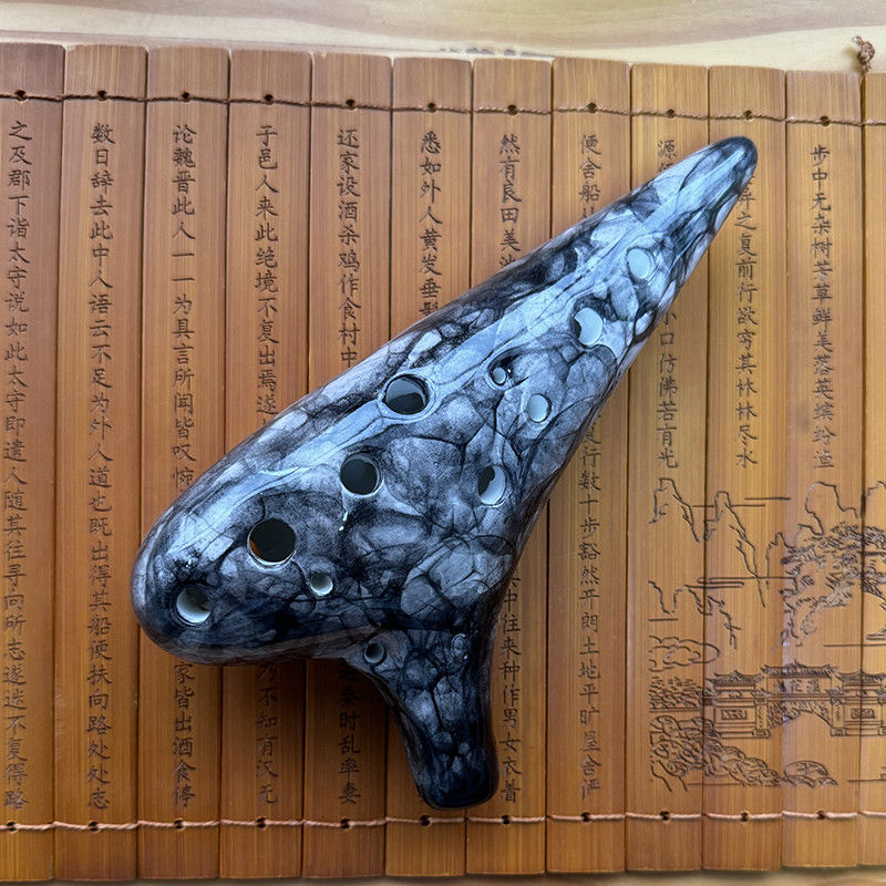 Musical Instrument Xun - Başlangıç Seviyesi Ocarina 12 Delikli Alto