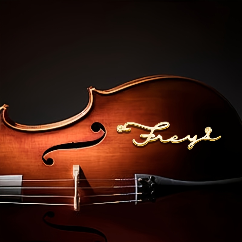 Musical Instrument With Names - Kişiye özel isim yazılı dekoratif isimlikler,
