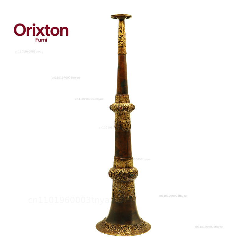 Musical Instrument Old - El yapımı trompet Xizang sihirli aleti