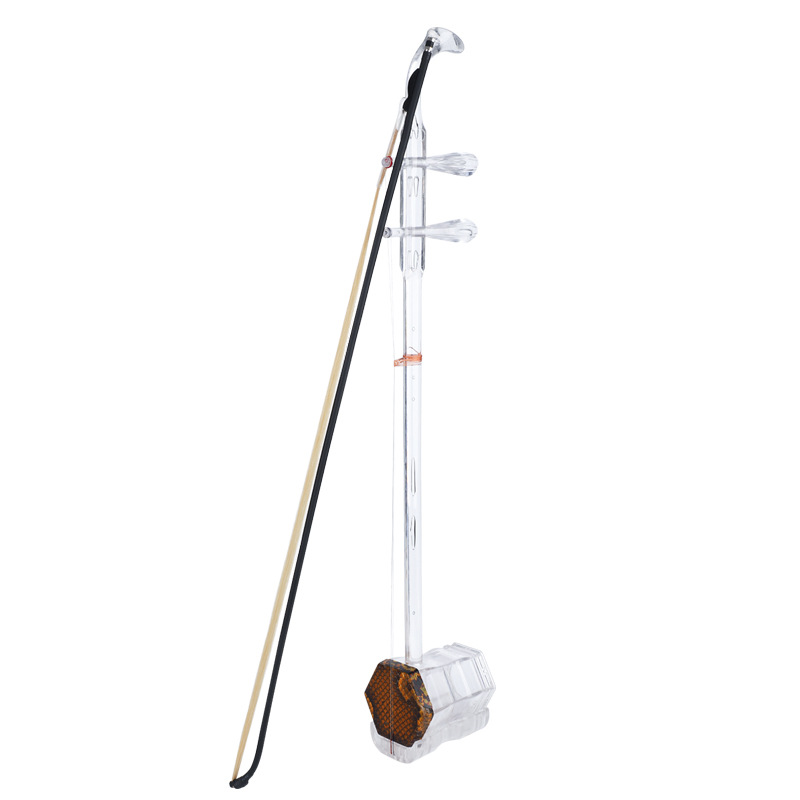 Erhu Violin Chinese - Altıgen Erhu Yeni Stil Şeffaf Reçine