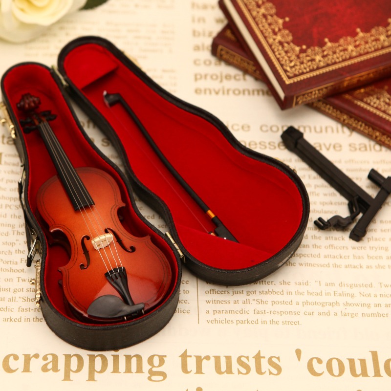 Minik Keman Heykelcik El Yapım - Musical Instrument Old incelemesi ve fiyatı