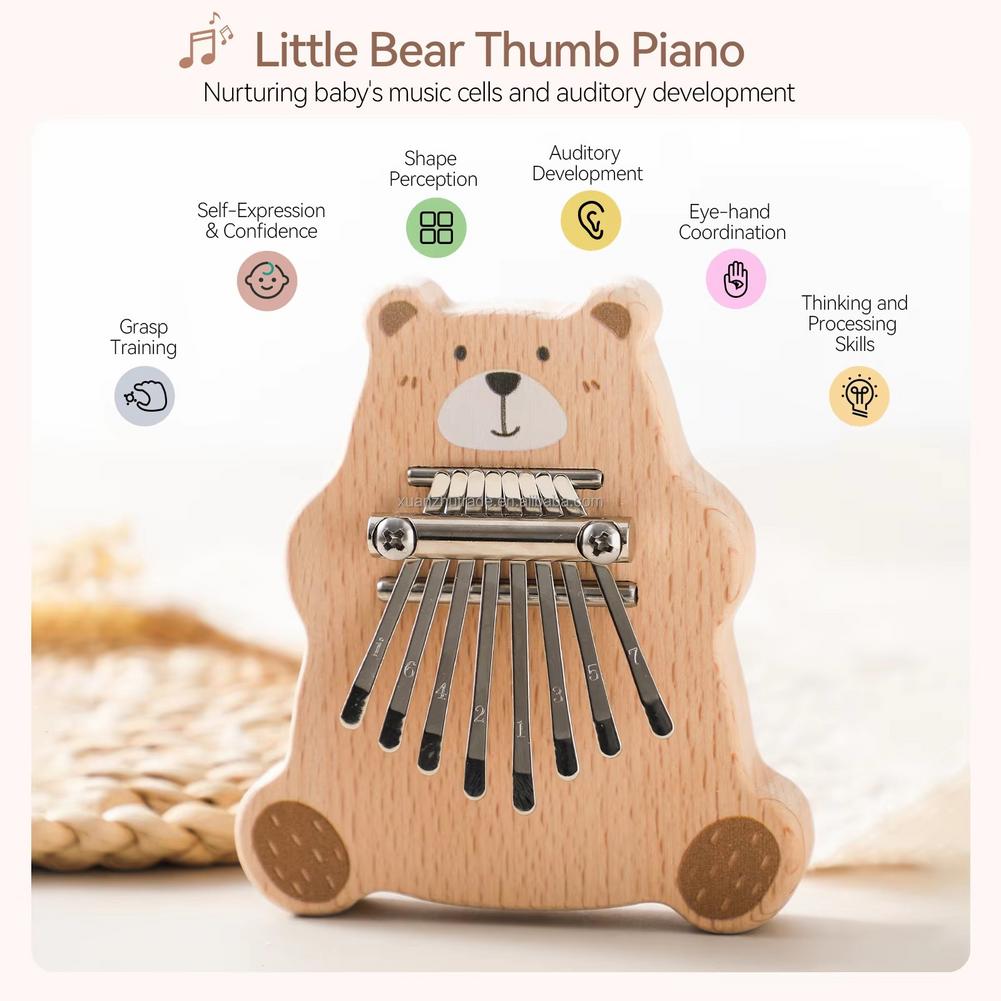 8 Tuşlu Mini Kalimba Taşınabil - A Musical Instrument With Keys incelemesi ve fiyatı