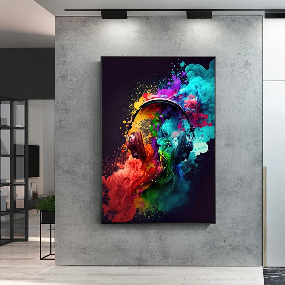 Renkli nota Poster baskılar ot - Musical Instrument Image incelemesi ve fiyatı