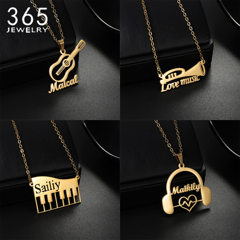 Yeni Özel Ad Müzik Aleti Kolye - Musical Instrument With Names incelemesi ve fiyatı
