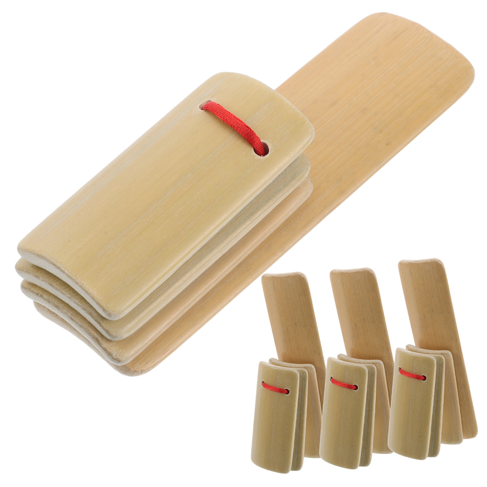 4 adet bambu tokmaklar çocukla - Musical Instrument Clapper incelemesi ve fiyatı