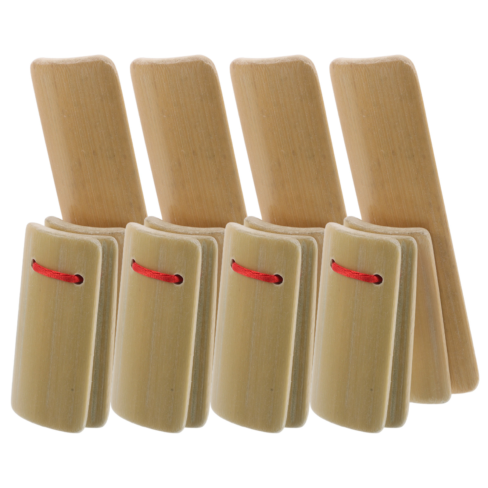 4 adet bambu tokmaklar çocukla - Musical Instrument Clapper incelemesi ve fiyatı