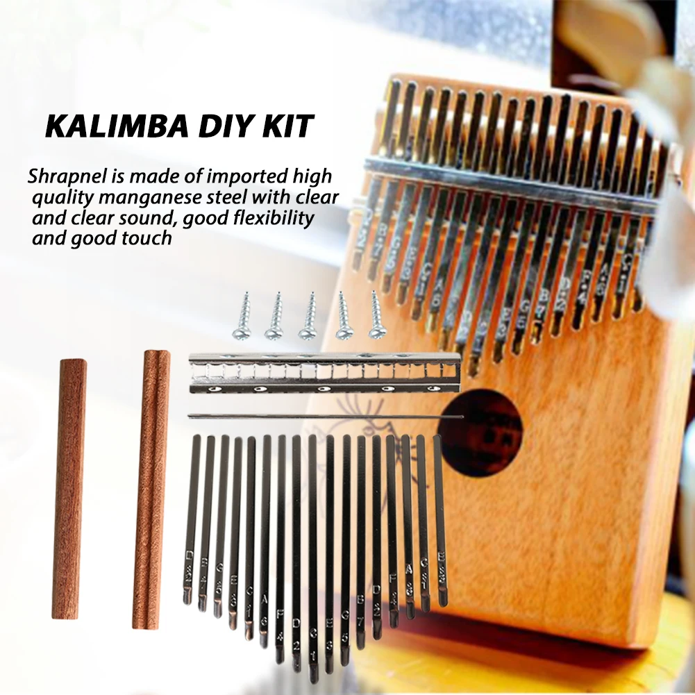 DIY 17 Ton Kalimba Tuşları Diş - A Musical Instrument With Keys incelemesi ve fiyatı