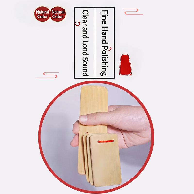 Çocuklar için Doğal Bambu Küçü - Musical Instrument Clapper incelemesi ve fiyatı