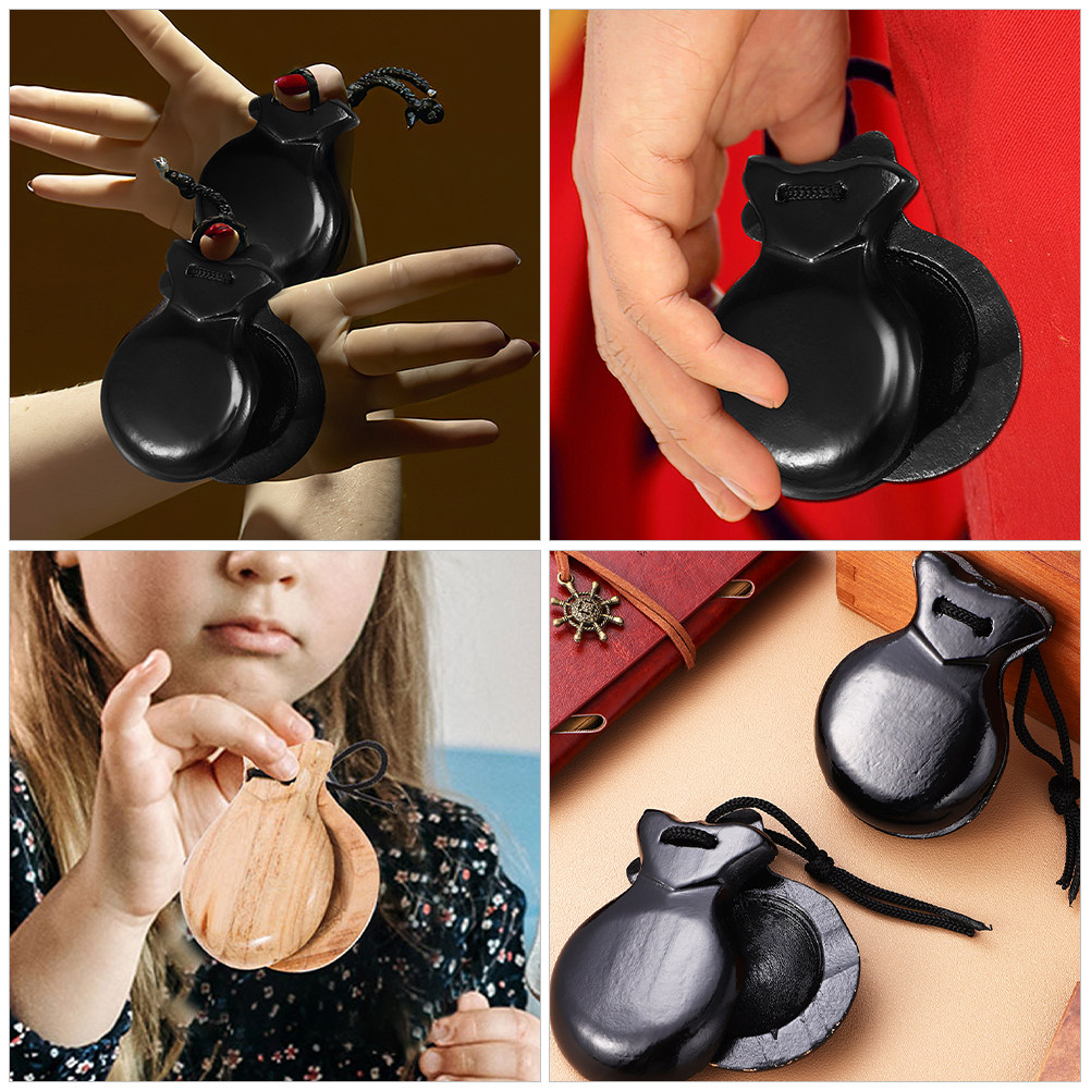 2 adet İspanyol kastanyetler a - Musical Instrument Clapper incelemesi ve fiyatı