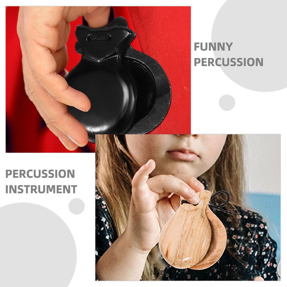 2 adet İspanyol kastanyetler a - Musical Instrument Clapper incelemesi ve fiyatı