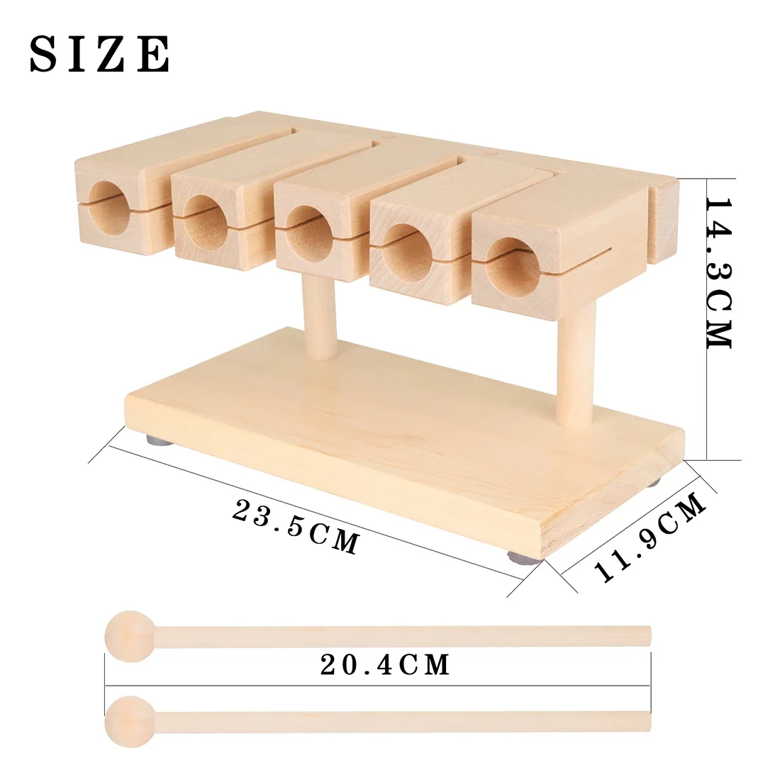 IRIN Orff Clappers Ahşap Balık - Musical Instrument Clapper incelemesi ve fiyatı