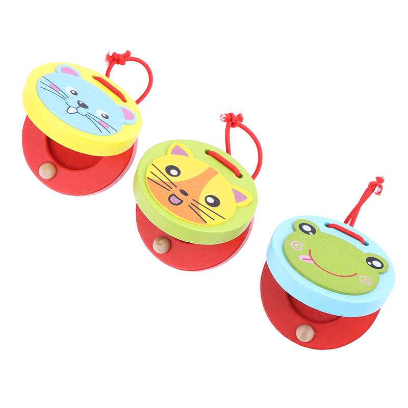 1 adet yeni çocuklar karikatür - Musical Instrument Clapper incelemesi ve fiyatı