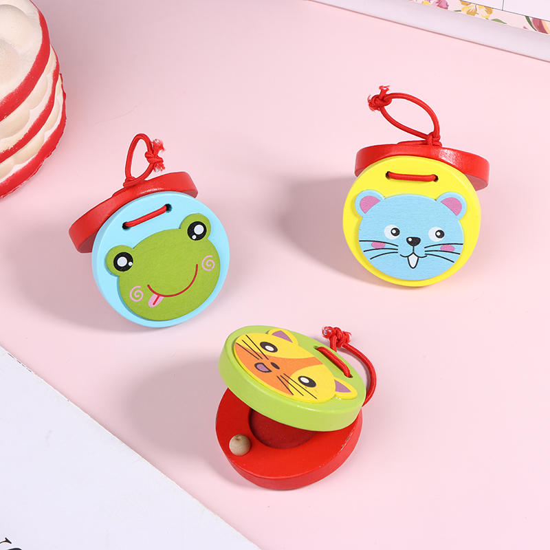 1 adet yeni çocuklar karikatür - Musical Instrument Clapper incelemesi ve fiyatı