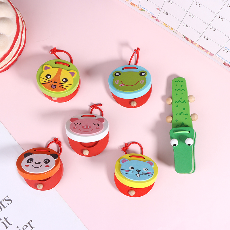 1 adet yeni çocuklar karikatür - Musical Instrument Clapper incelemesi ve fiyatı