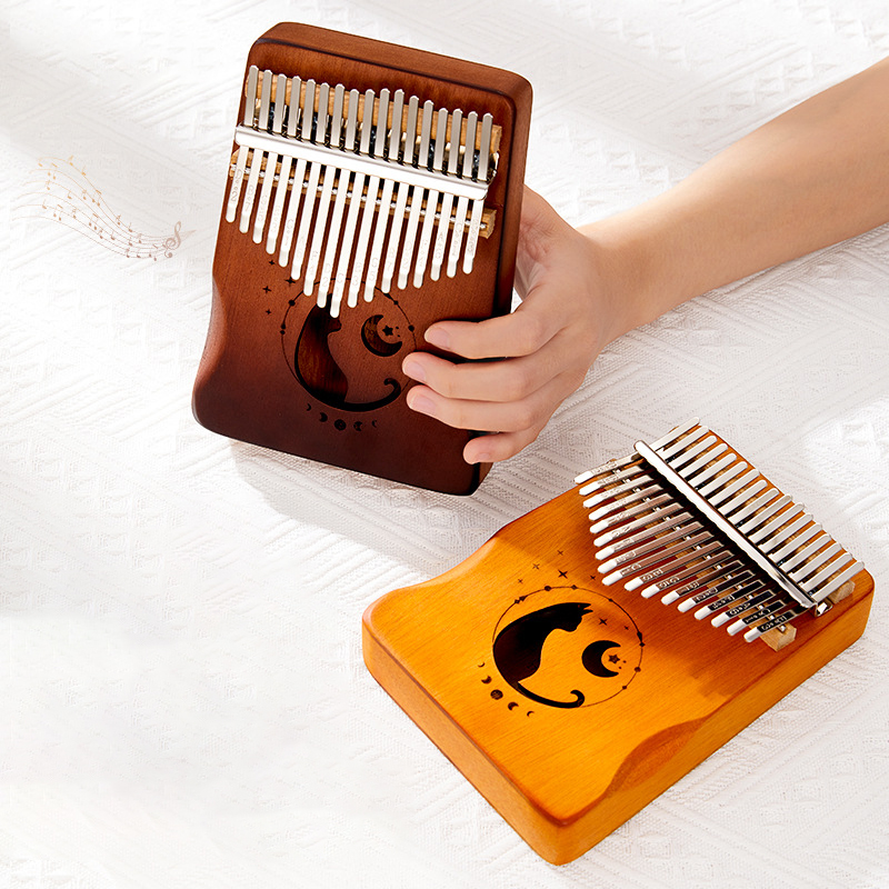 17 Tuşları Kalimba Degrade Ren - A Musical Instrument With Keys incelemesi ve fiyatı