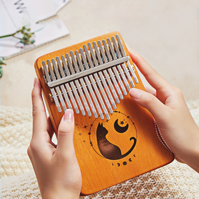 17 Tuşları Kalimba Degrade Ren - A Musical Instrument With Keys incelemesi ve fiyatı