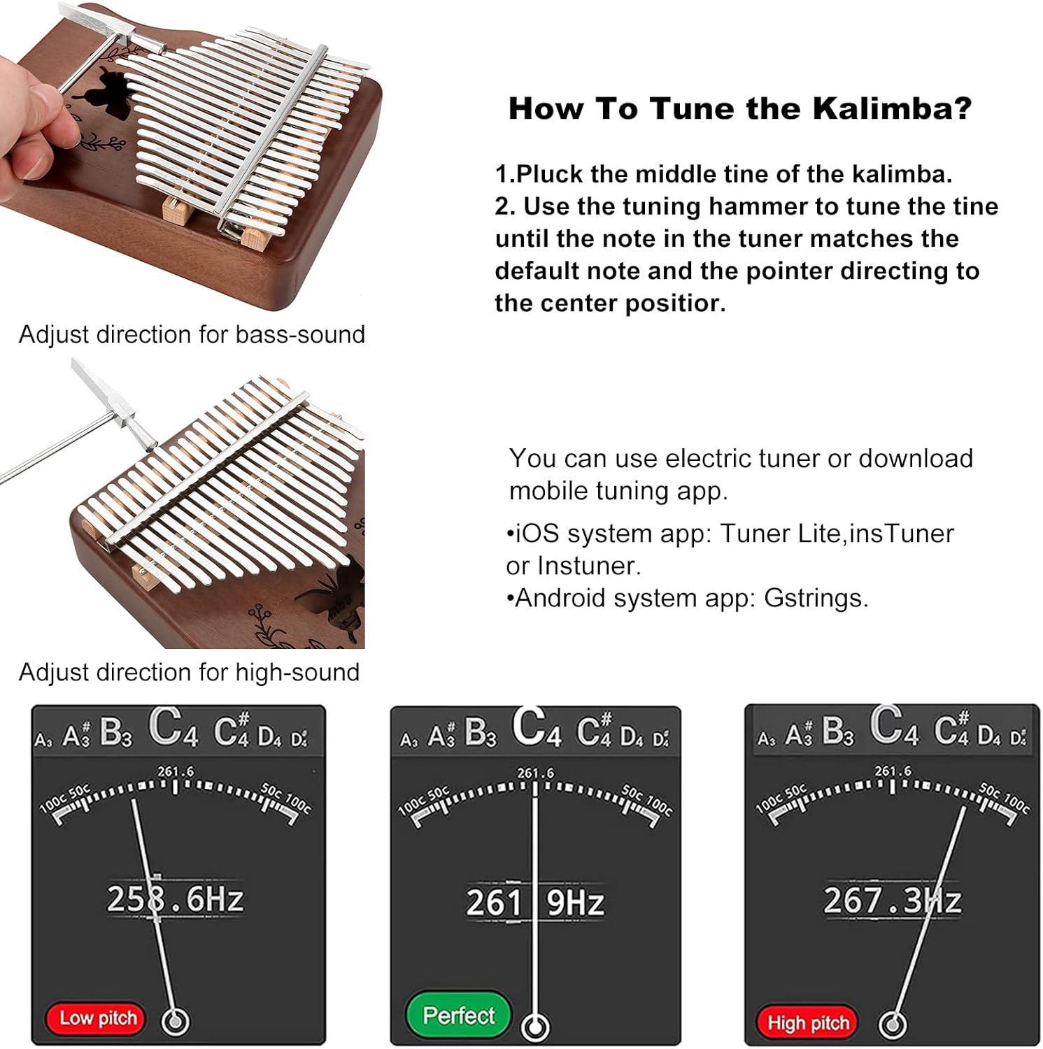 Kalimba 21 Tuşlu Başparmak Piy - A Musical Instrument With Keys incelemesi ve fiyatı