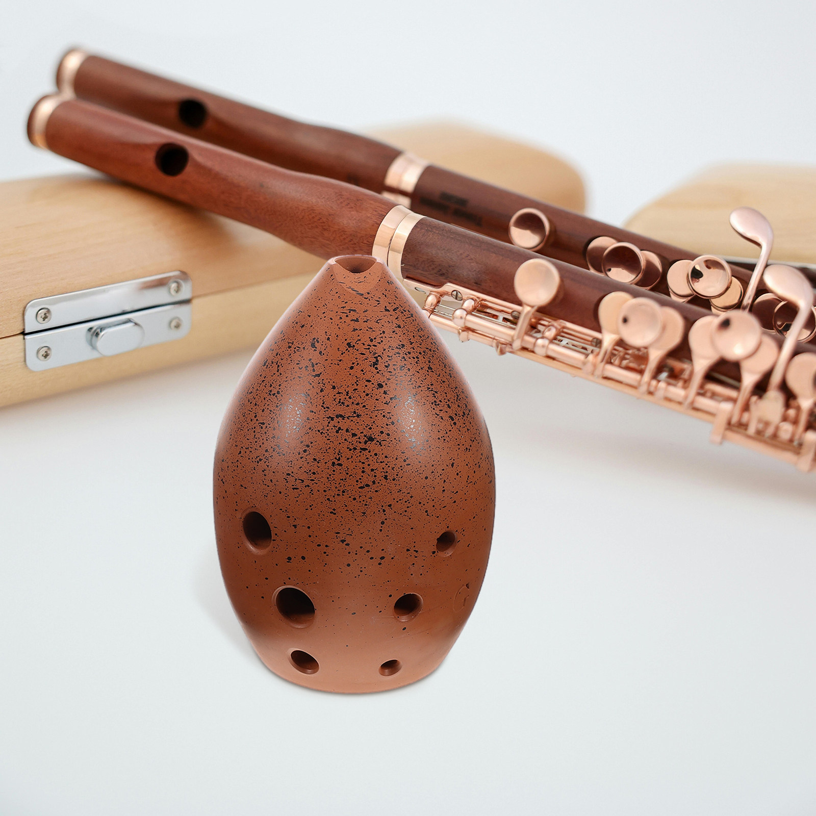 8 delikli seramik Ocarina çin  - Musical Instrument Xun incelemesi ve fiyatı